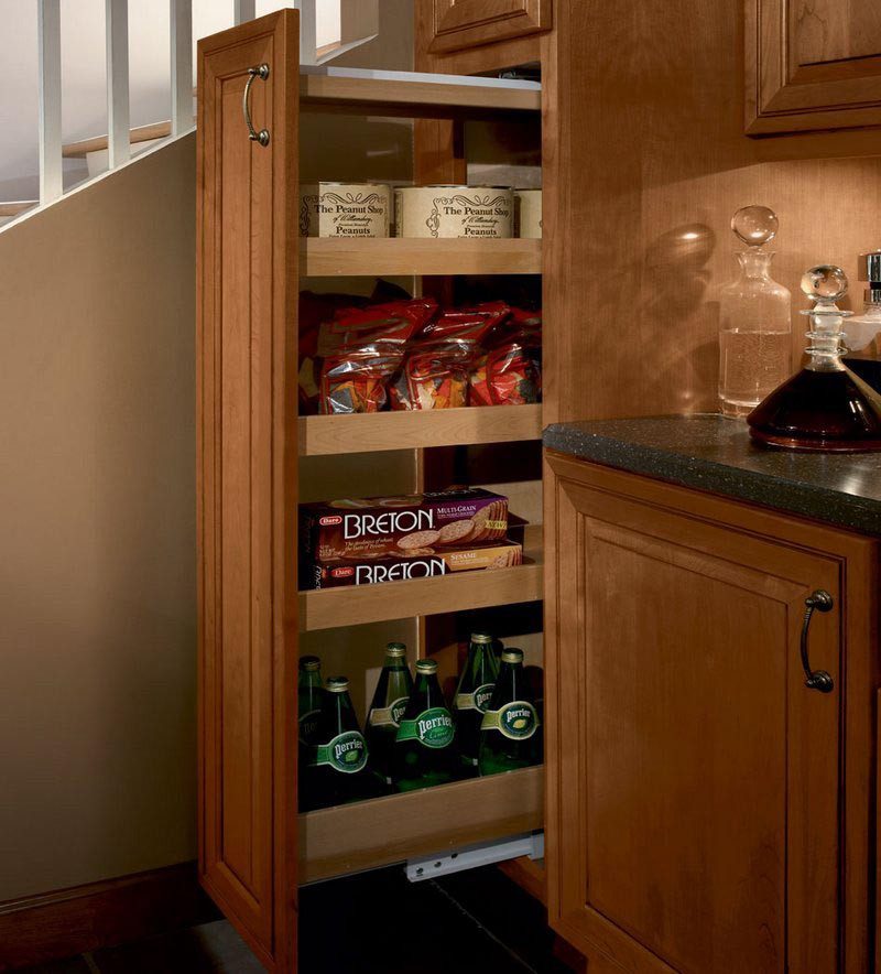 KraftMaid tall pantry pull-out